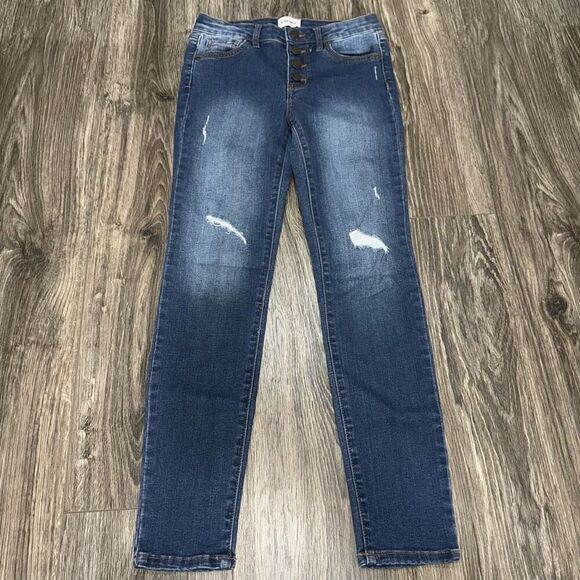 RSQ size 12 Mid Rise ankle Skinny Jeans - Picture 1 of 4